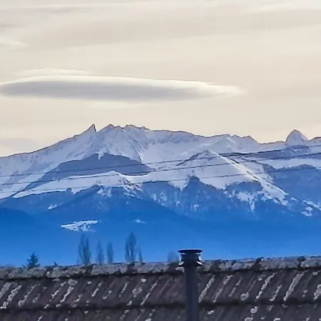 Apartamento Le Refuge Pyreneen - Climatisation Parking Wifi Espace De Travail - Neuf- Tres Belle Vue Sur Les Pyrenees - 2 Lits - Speciale