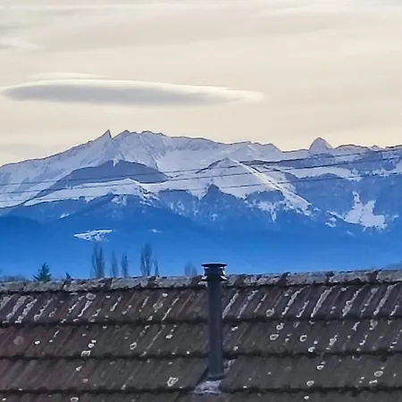 Le Refuge Pyreneen - Climatisation Parking Wifi Espace De Travail - Neuf- Tres Belle Vue Sur Les Pyrenees - 2 Lits - Speciale
